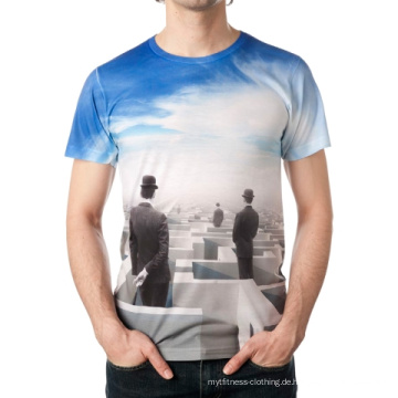 Kundenspezifisches Fashional Volles Sublimations-T-Shirt